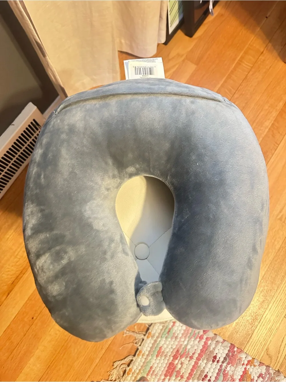 Detroit Lions NFL Northwest Travel Neck Pillow Gray 12x13 Like New